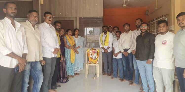 अहेरीत वीर बाबुराव शेडमाके जयंती उत्साहात साजरी.