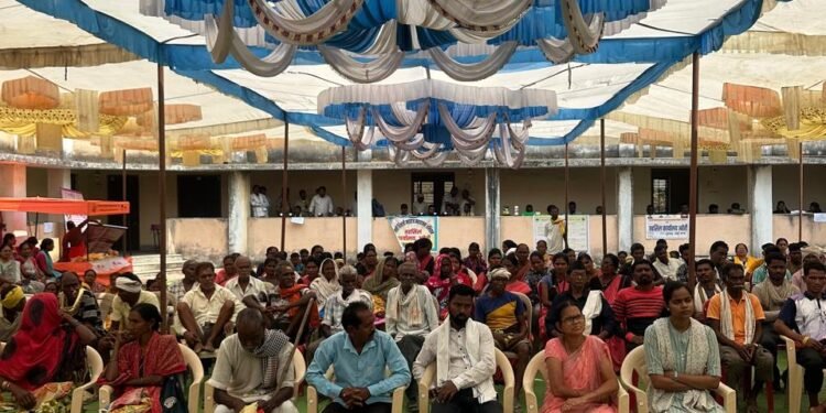 छत्रपती शिवाजी महाराज महाराजस्व समाधान शिबिर संपन्न.