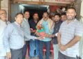 डॉ.काशीनाथ सिंह यांचा वस्ती प्रभाग बल्लारपूर येथे भव्य सत्कार सोहळा.