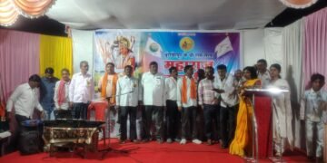 चंद्रपुर में निषादराज जयंती हर्षोल्लास के साथ मनाई गई, समाज के विभिन्न वर्गों का हुआ सम्मान.