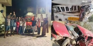 नागपूरच्या कुटुंबाचा भीषण अपघात; खाटू श्याम दर्शनासाठी निघालेल्या तिघांचा अपघातात मृत्यू.