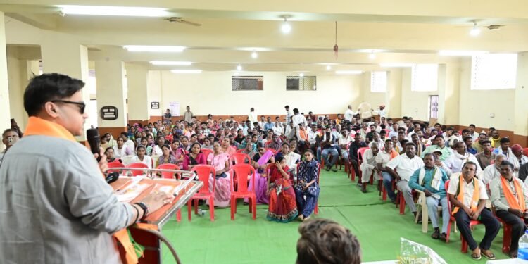 अहेरीत भाजपचा संघटनात्मक बिघुल;पंडित दीनदयाल उपाध्याय प्रशिक्षण शिबिराचा उत्साहात समारोप.