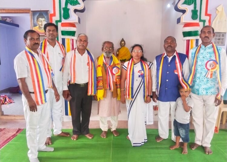 रसपल्ली येथे पंचशील बौध्द मंडळ आणि माता यशोदरा महिला मंडळाच्या संयुक्त विध्यमाने डॉ, बाबासाहेब आंबेडकर जयंती साजरी.