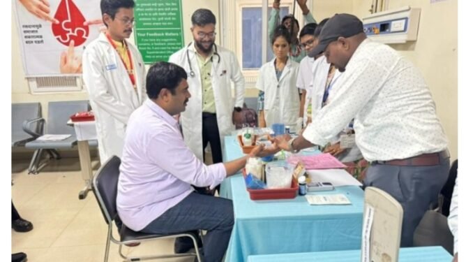 लॉयड्स मेटल्सतर्फे महा-रक्तदान शिबिर: ७७७ दात्यांचा सहभाग.