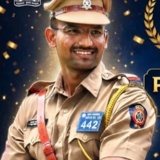 राजाराम (खां)पोलिस उप निरीक्षक आंनद आवारे यांना उल्लेखनीय पदक जाहीर.