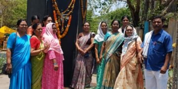 वंचित बहुजन आघाडी , महिला आघाडी तसेच युवा आघाडी बल्लारपूर द्वारे श्रद्धेय प्रकाश उर्फ बाळासाहेब आंबेडकर यांचा वाढदिवस स्वाभिमान दिन.